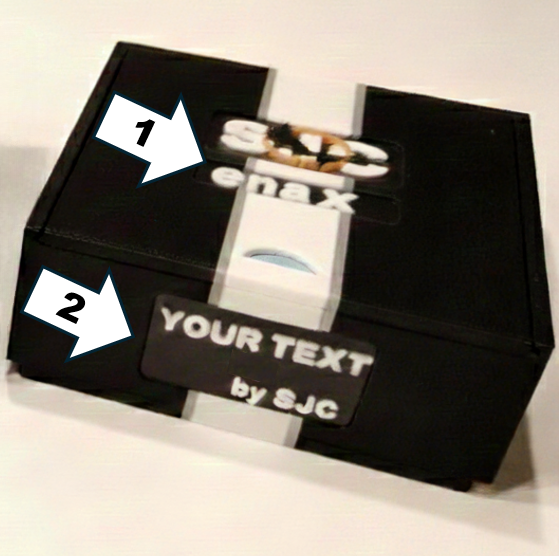 S9 - Boite à pneus GripMaster Sport 4x4 - L + 16 Portes Pneus + 1 Capot Porte Pneus - Bleue – Image 2